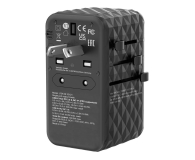 Verbatim Uniwersalny adapter podróżny UTA-06 GaN III USB-C PD 100W QC - 1206082 - zdjęcie 2
